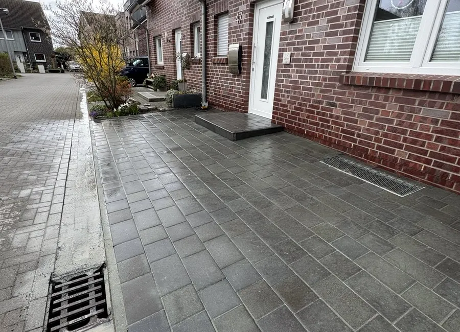 Vorher Nachher Projekt Gartenbau Münster Fernandes und Lopes