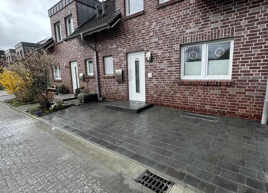 Vorher Nachher Projekt Gartenbau Münster Fernandes und Lopes