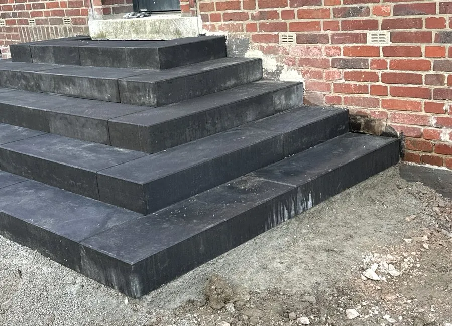 Vorher Nachher Projekt Gartenbau Münster Fernandes und Lopes